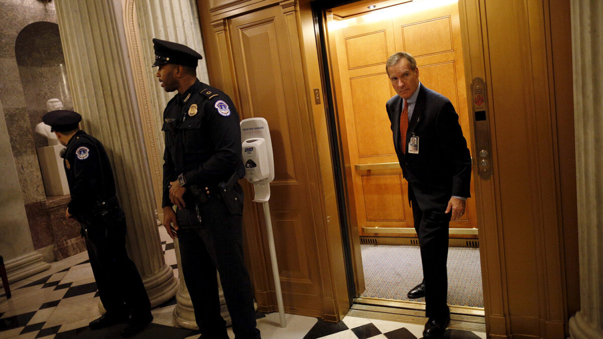 Un herido durante un tiroteo en el Capitolio de Washington