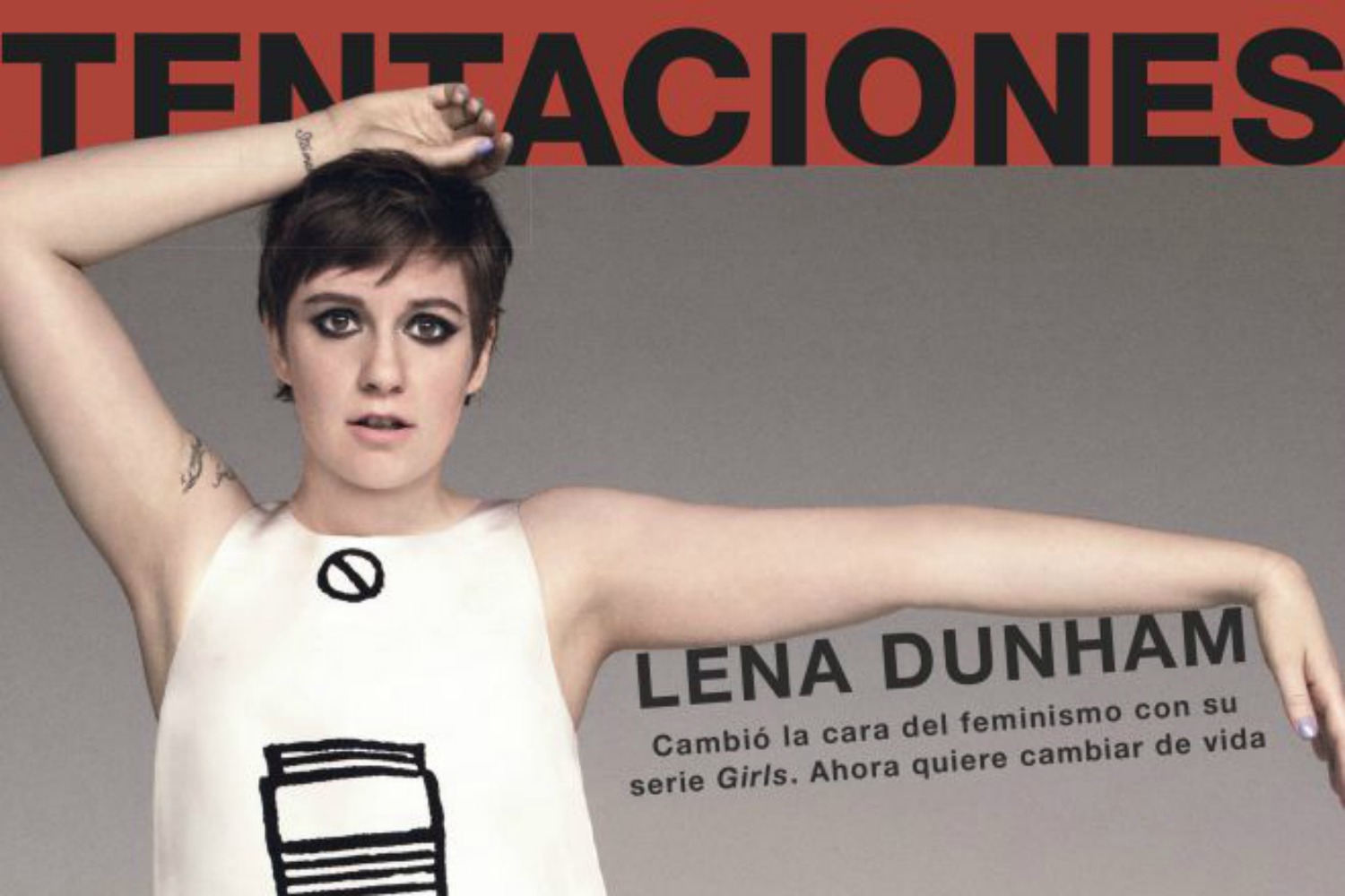 Lena Dunham, enfadada con El País por el uso de Photoshop, otra de tantas