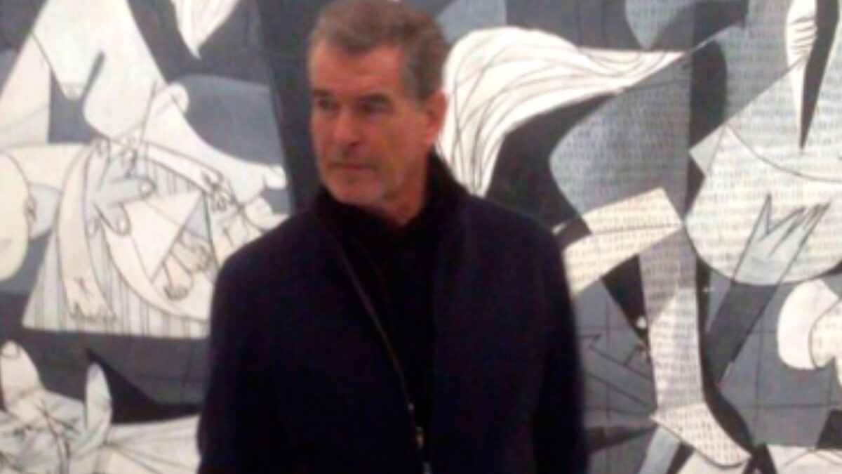 Pierce Brosnan está en Madrid y Twitter está muy enfadado