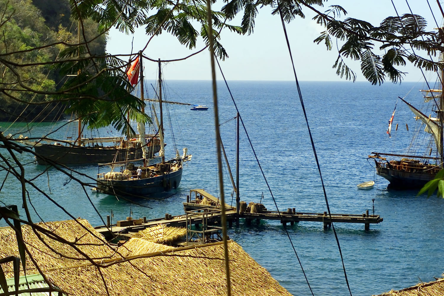 Piratas del Caribe tirotean a turistas alemanes en el escenario de la película