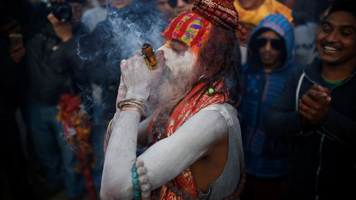 Marihuana en honor a Shiva