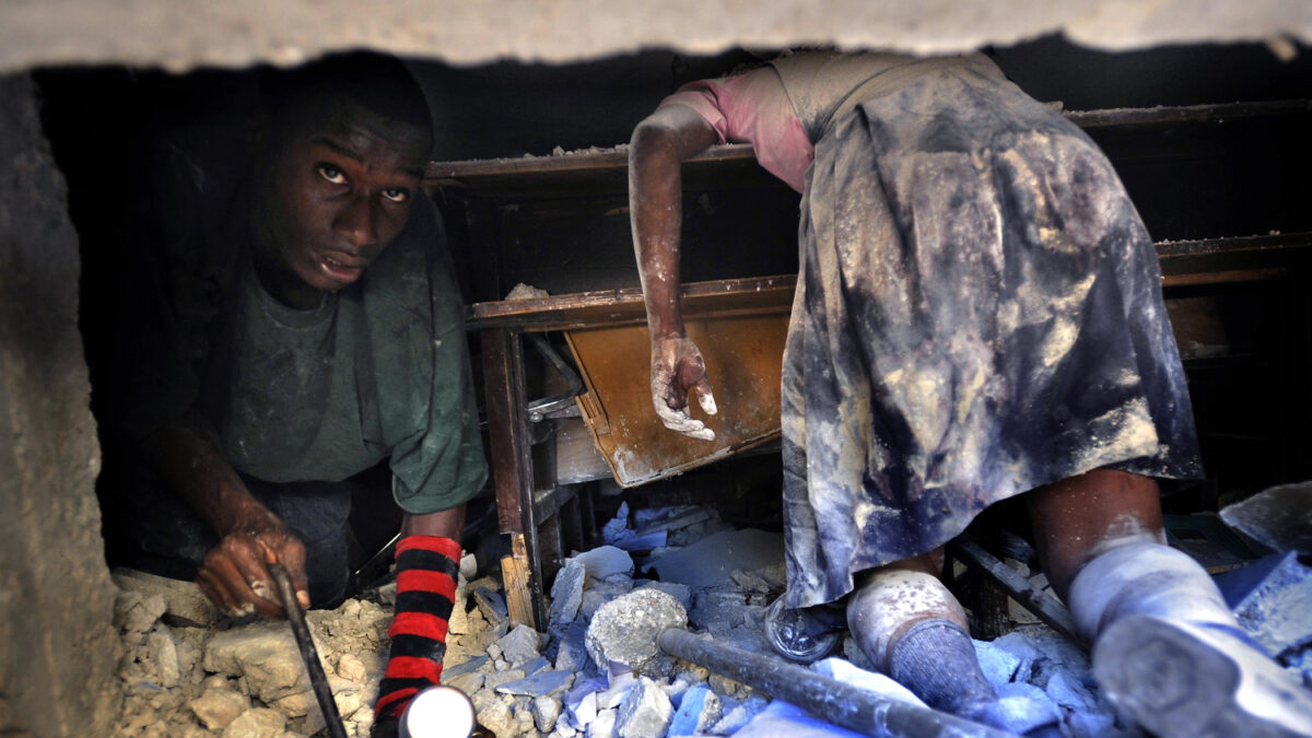 La desolación del terremoto de Haití, premio Pulitzer 2011