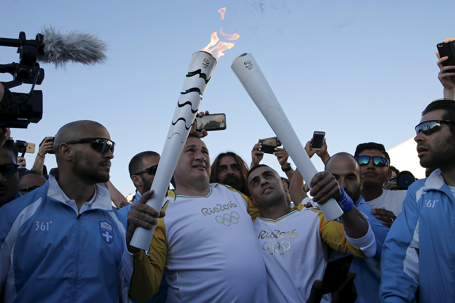 Cómo un refugiado sirio ha llegado a portar la antorcha olímpica
