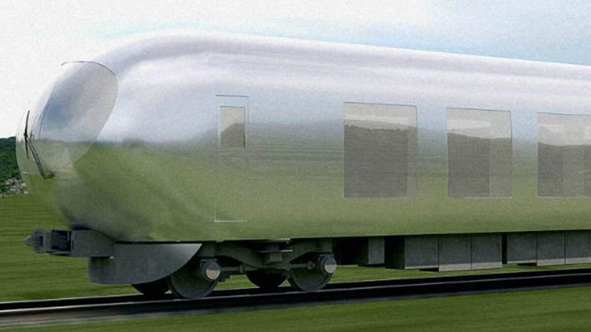 Llega el tren invisible