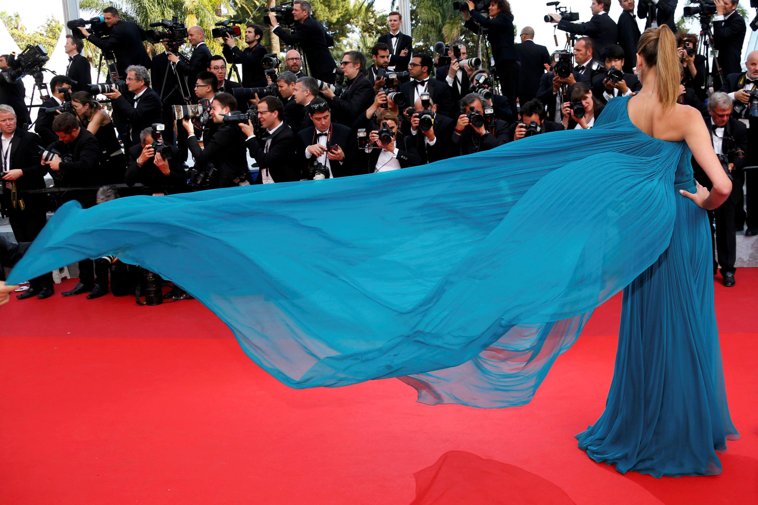 La alfombra roja de Cannes es la más importante de Francia
