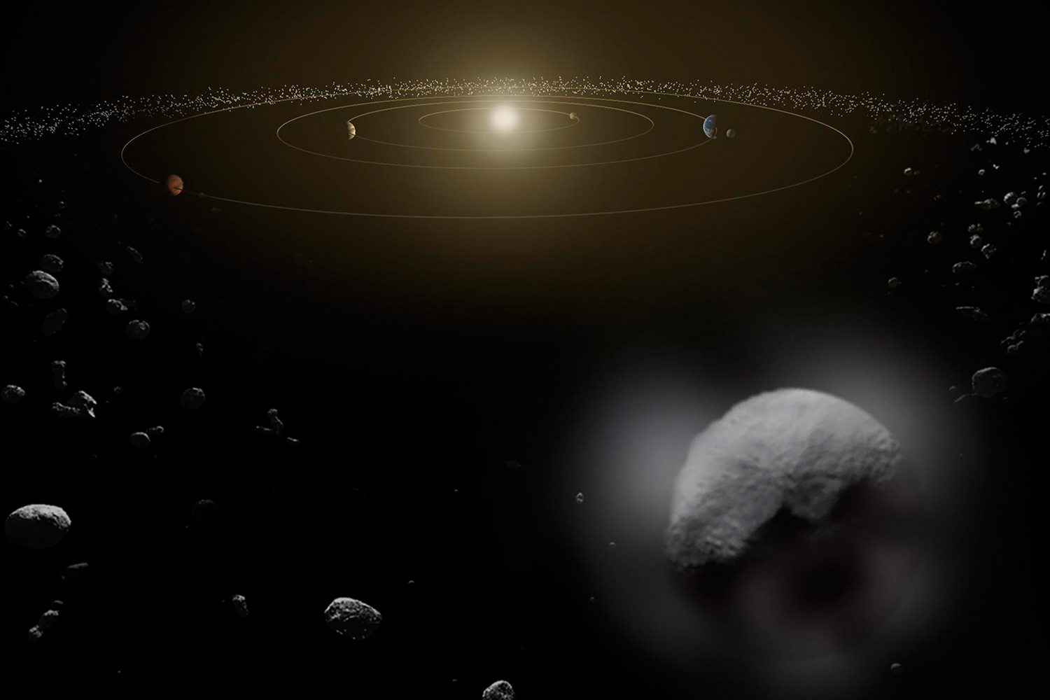 La NASA visitará el asteroide Bennu y estudiará un posible impacto con la Tierra