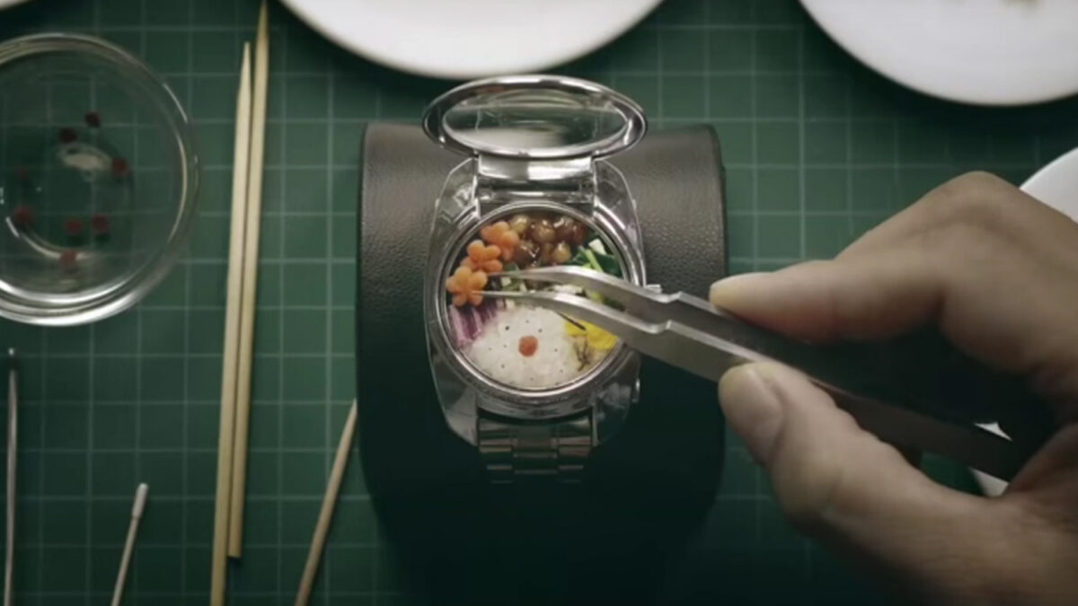 Bento Watch, ¿el reloj en el que podrás llevar tu comida?