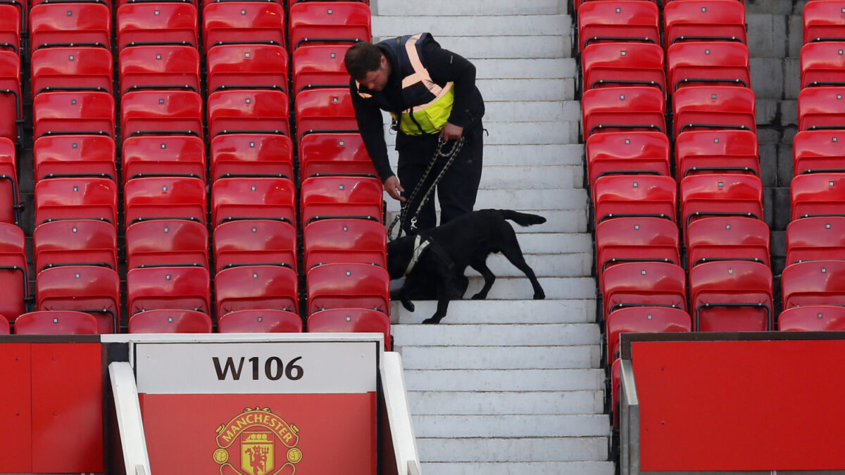 La bomba de Old Trafford fue olvidada en un simulacro anterior