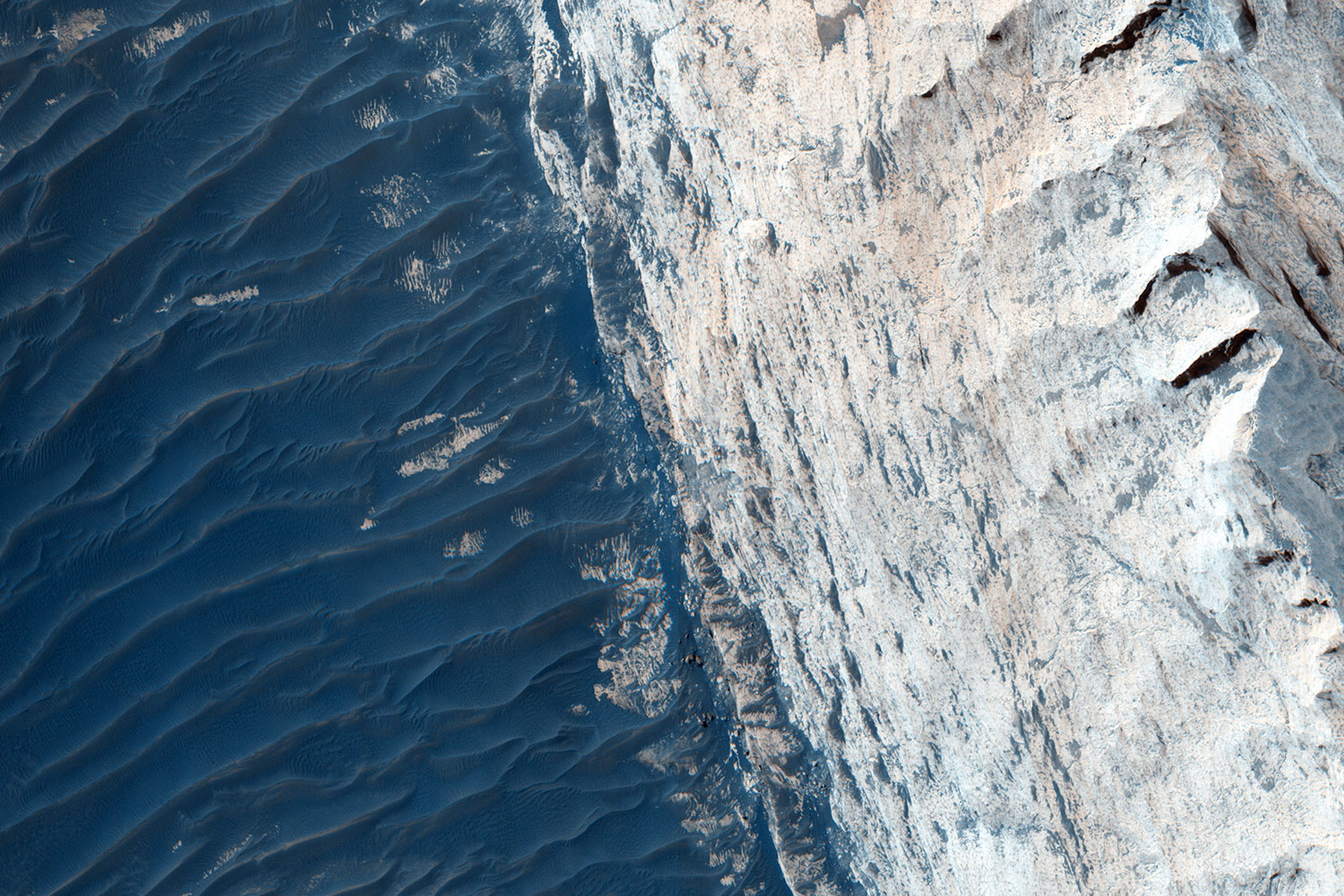 Las costas de Marte arrasadas por dos megas tsunamis