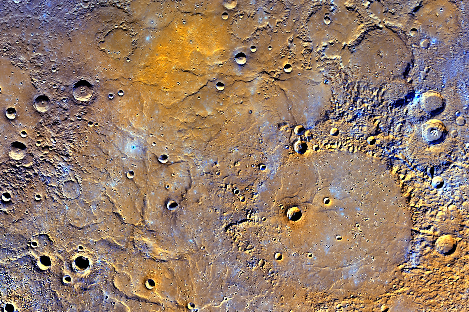 El primer mapa de elevación de Mercurio