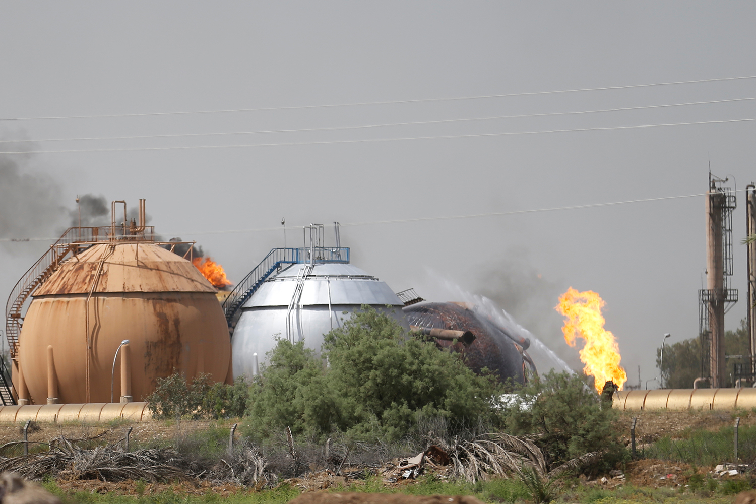 Estado Islámico explota una planta de gas en Irak
