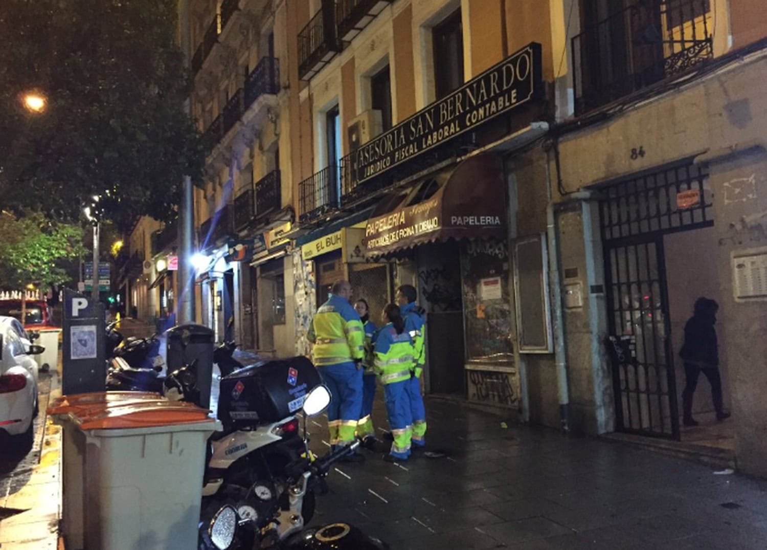 Un hombre muere degollado en Madrid