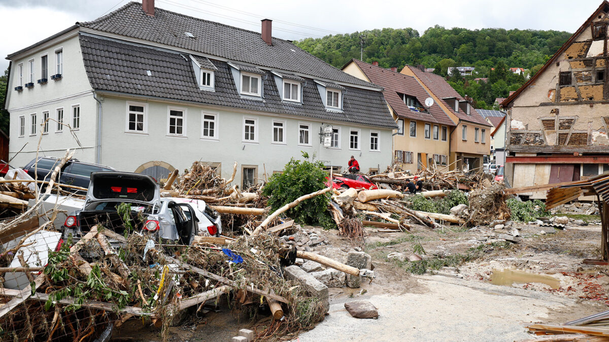 Las consecuencias mortales de las peores inundaciones de las últimas dos décadas en Alemania