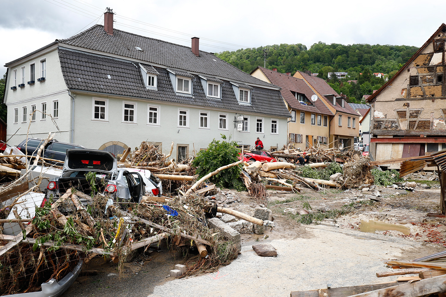 Las consecuencias mortales de las peores inundaciones de las últimas dos décadas en Alemania