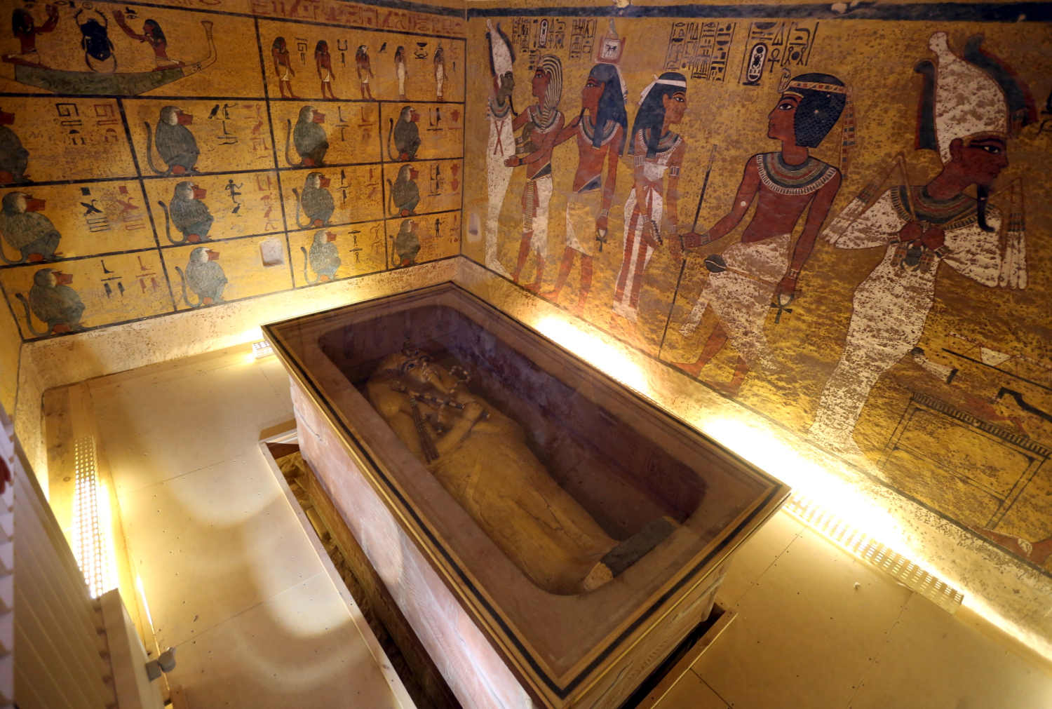 El hallazgo de cámaras ocultas en la tumba de Tutankamón podría ser mentira