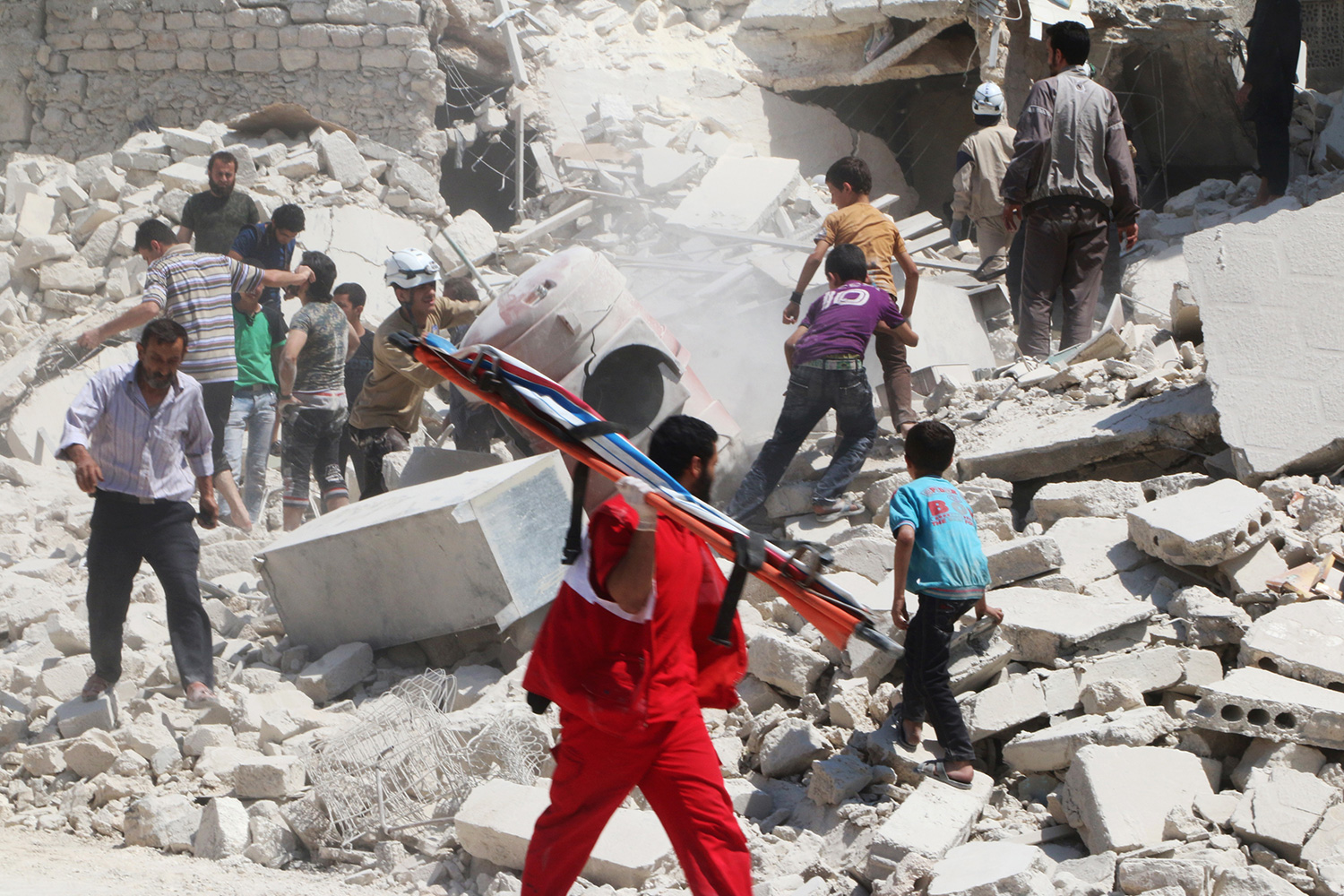Al menos 16 muertos por bombardeos en la provincia siria de Alepo