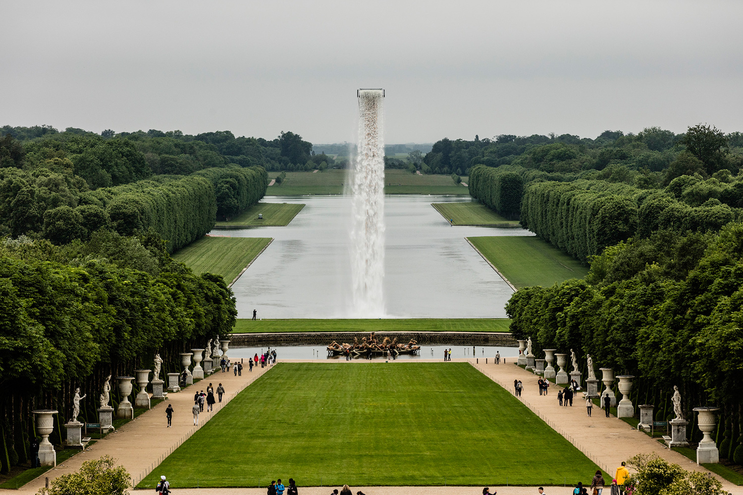 Una cascada de 40 metros asombra en Versalles