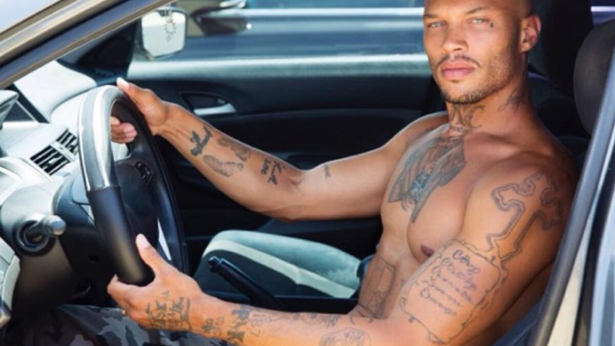 La primera campaña de moda del exconvicto Jeremy Meeks