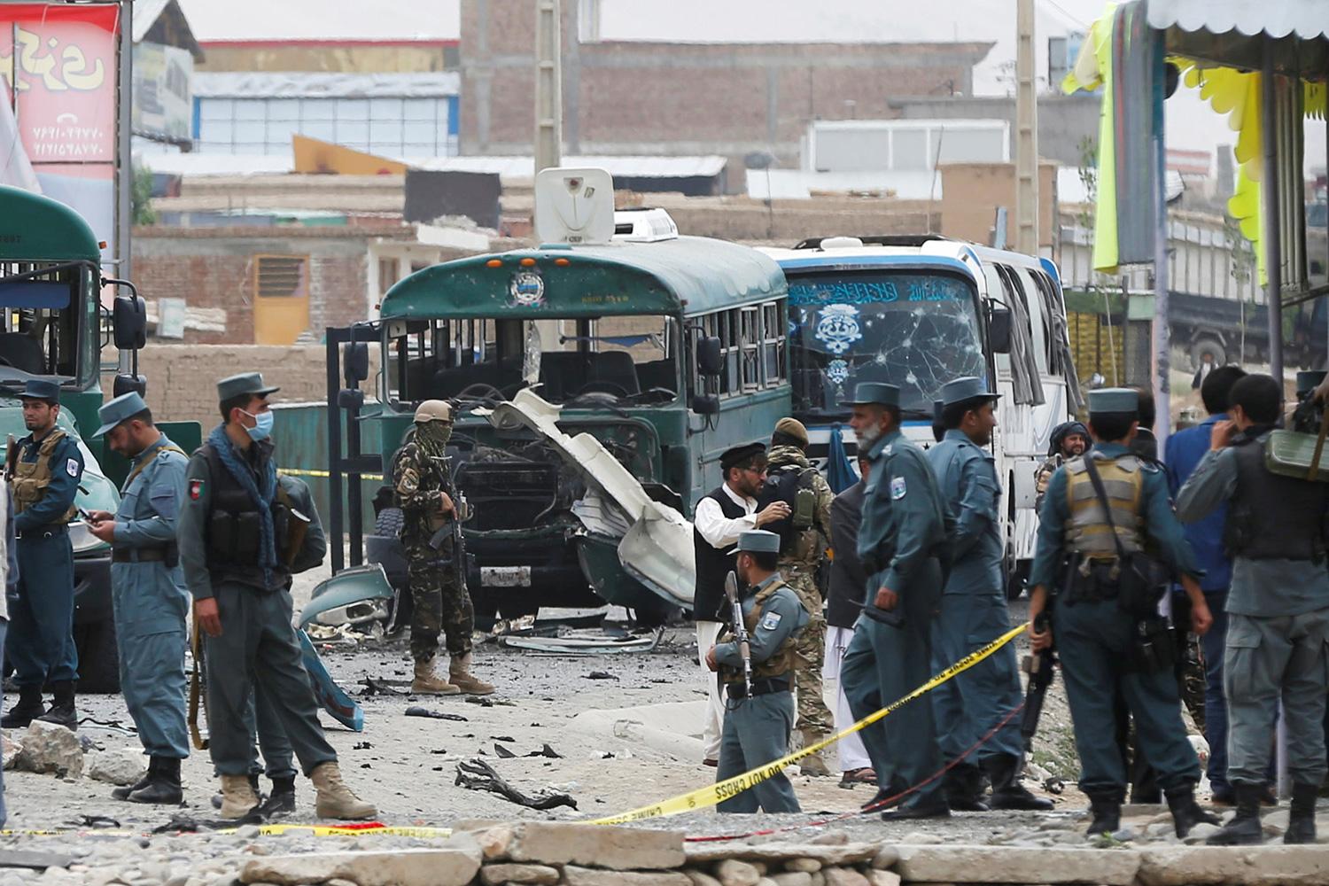 Doble ataque suicida en Kabul contra aprendices de policía