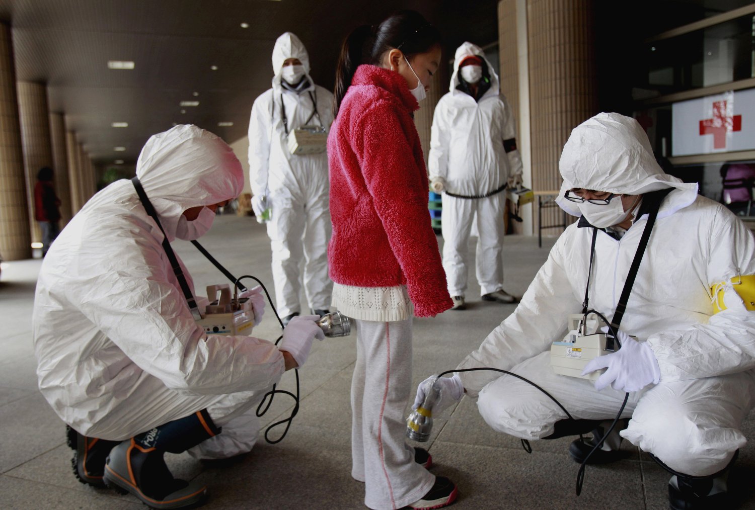 Detectan altos niveles de radiación en un colegio de Fukushima
