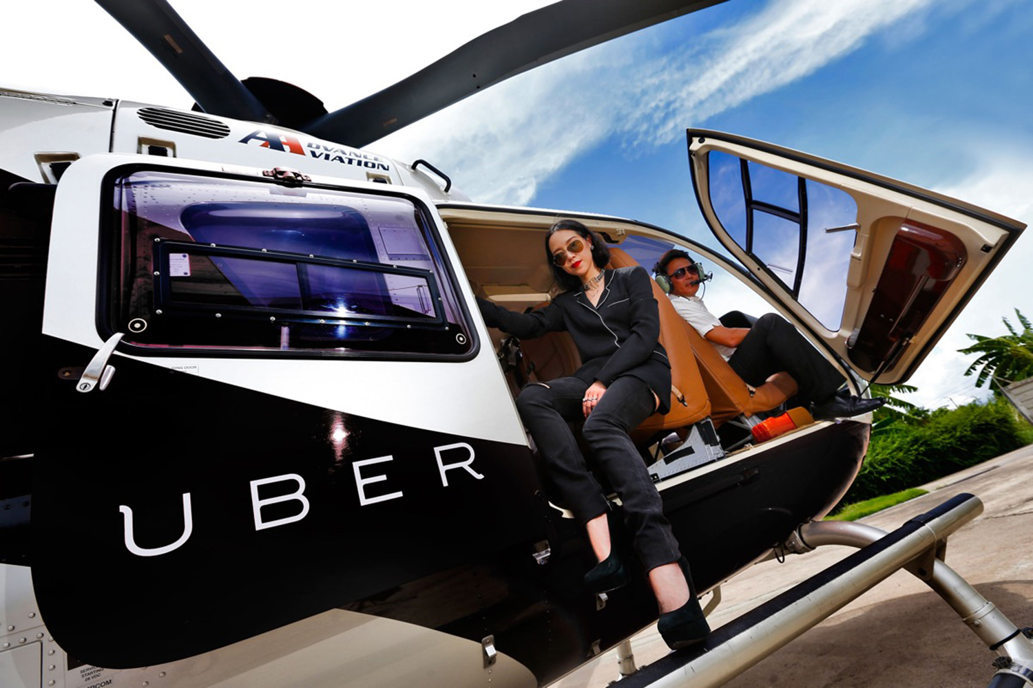 Uber empieza a ofrecer helicópteros en Brasil