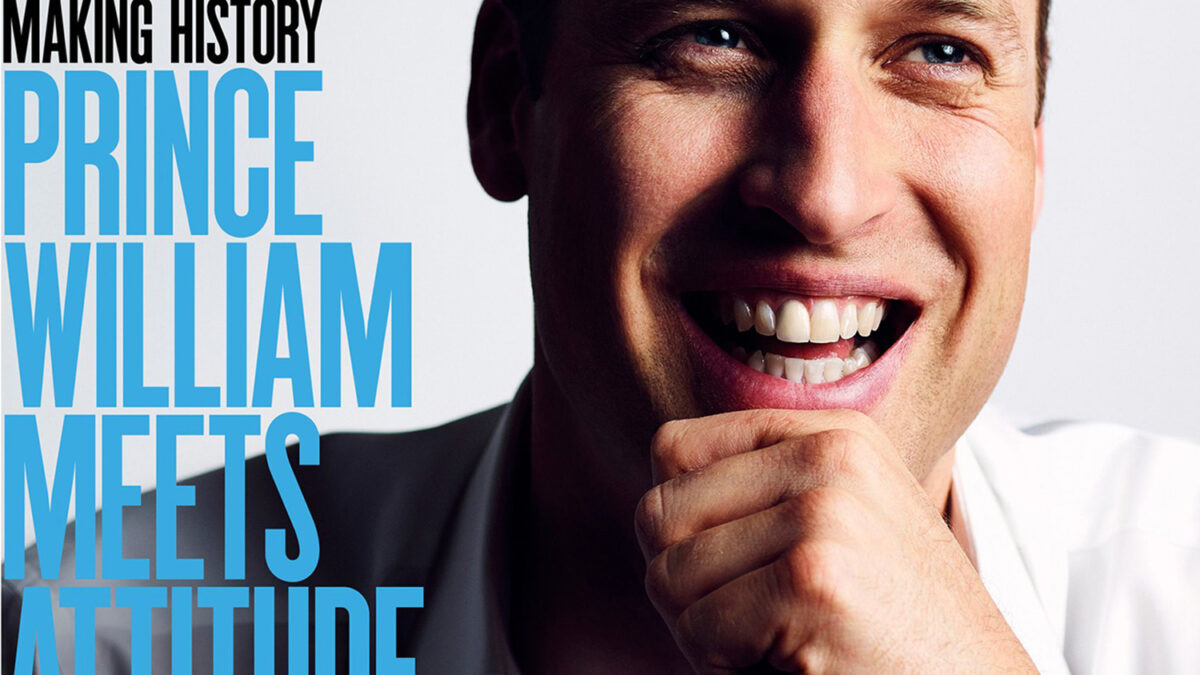 El príncipe Guillermo de Inglaterra aparece en la portada de una revista gay