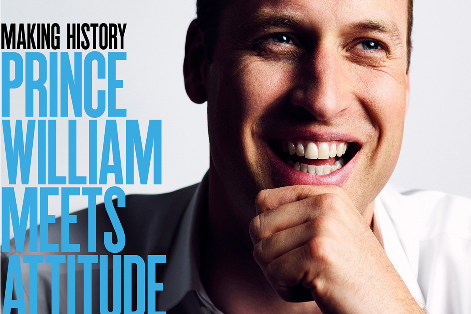 El príncipe Guillermo de Inglaterra aparece en la portada de una revista gay