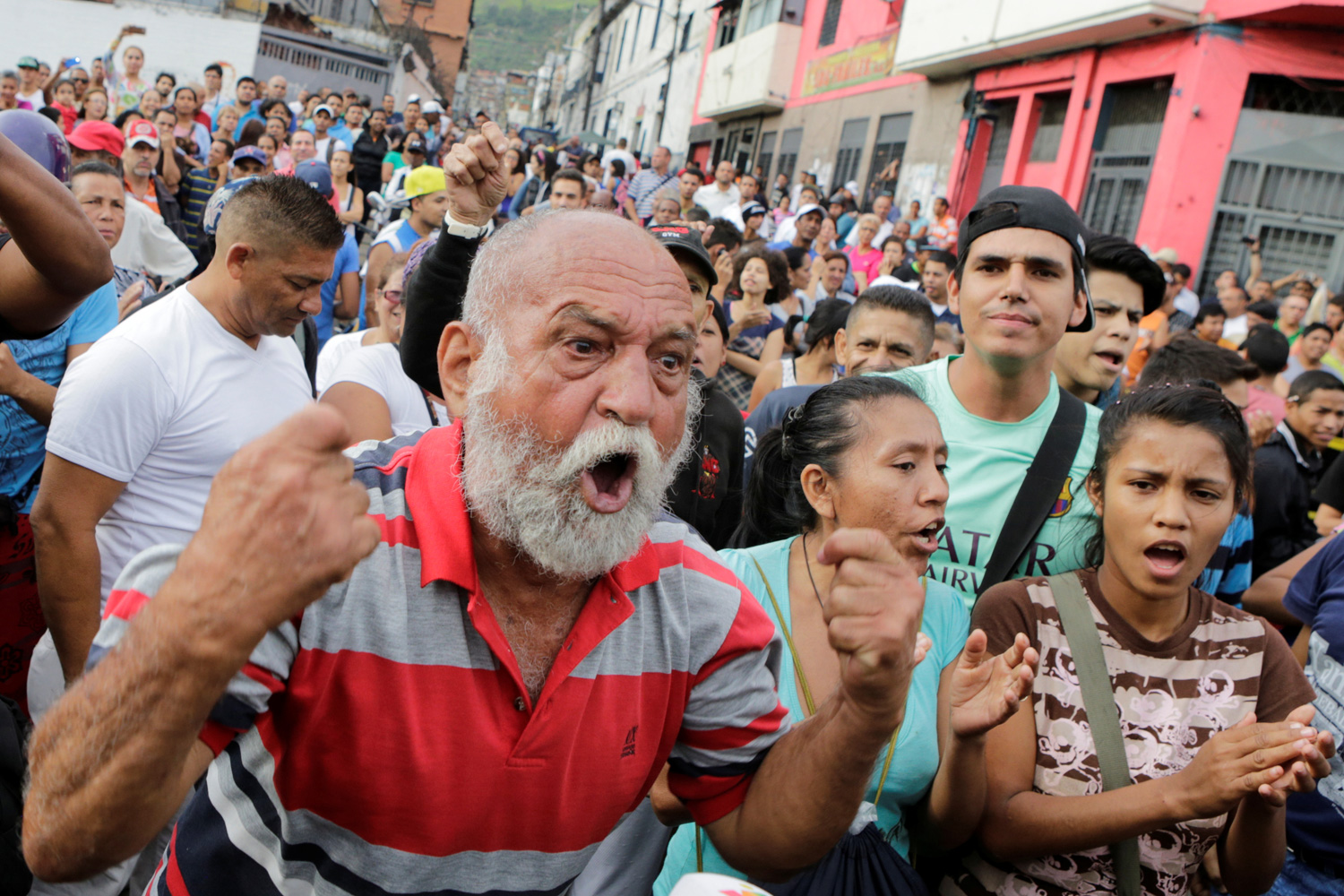 Las protestas en Venezuela por escasez de alimentos aumentan en un 90%
