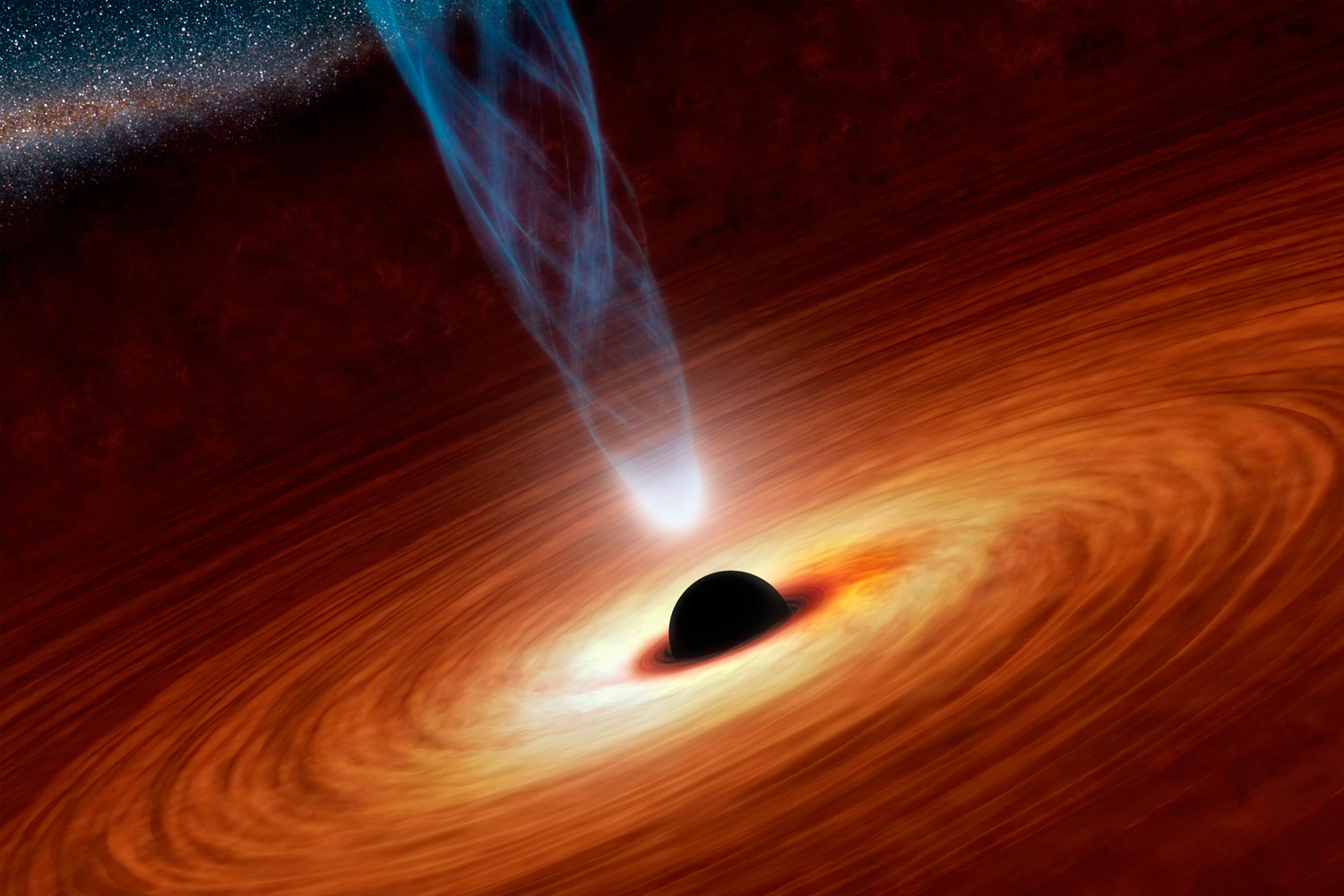 Un estudio revela que los agujeros negros podrían tener una salida