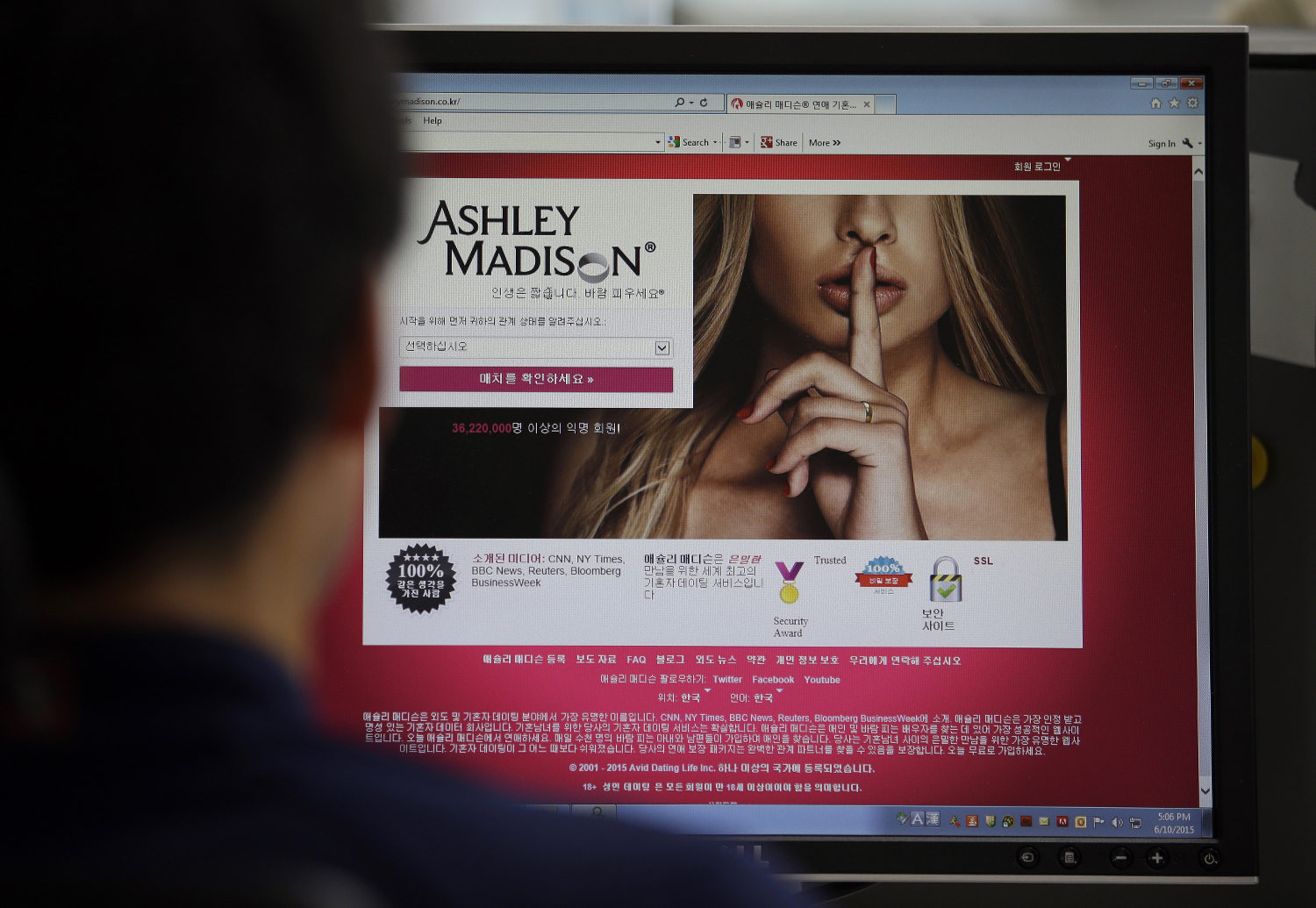 La web de citas Ashley Madison utilizaba mujeres virtuales