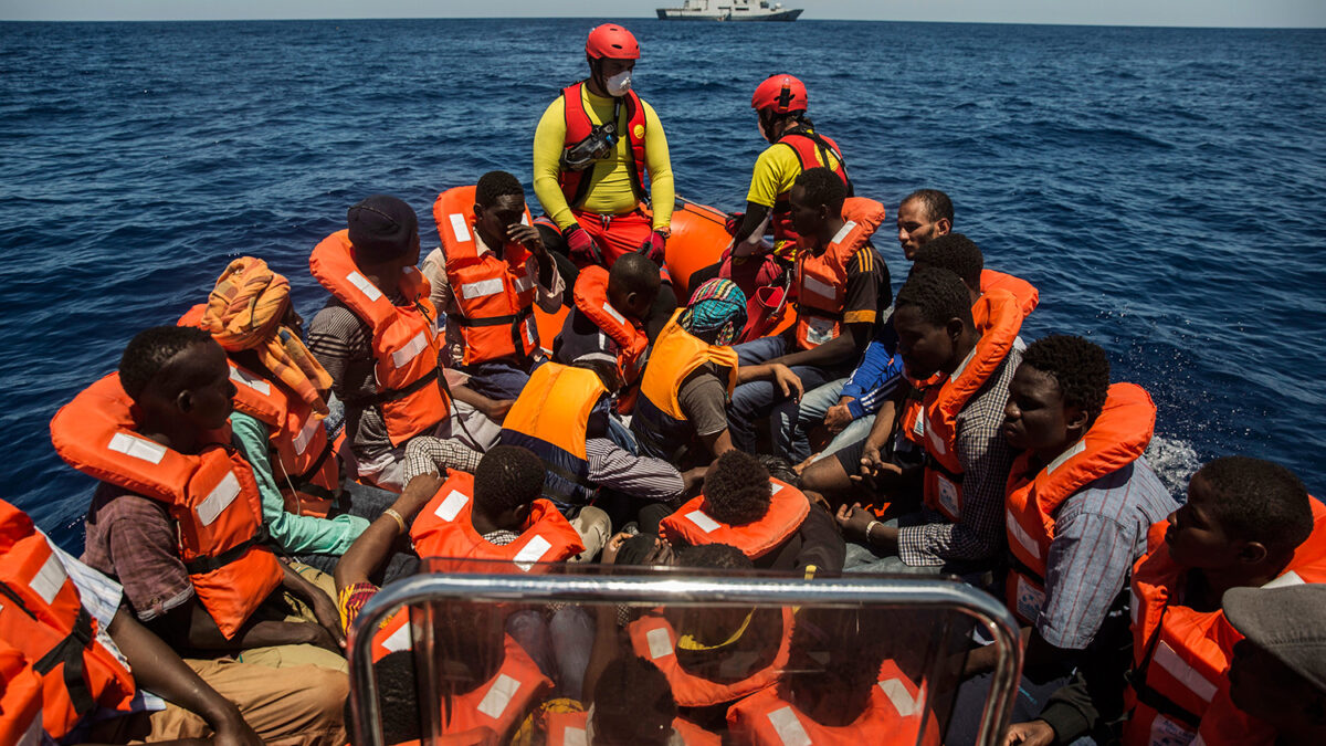 Más de 3.200 refugiados son rescatados en el Mediterráneo en sólo 24 horas
