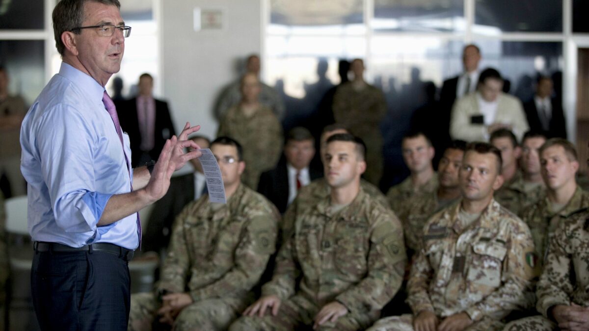 EEUU enviará más tropas a Iraq para arrebatar Mosul al Estado Islámico