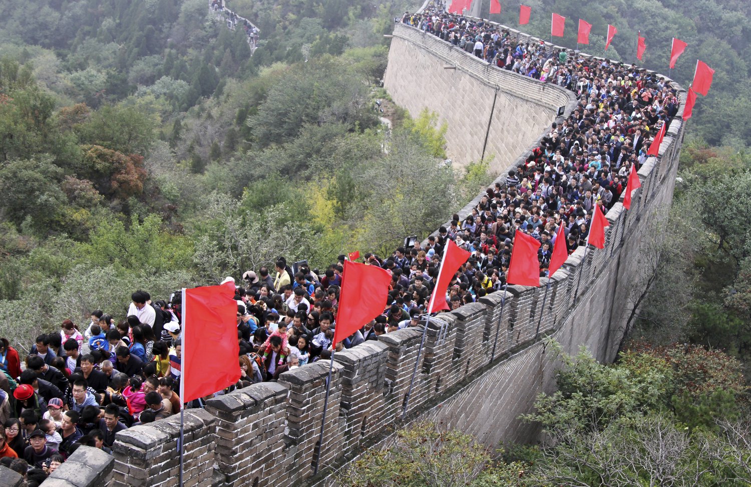China quiere acabar con el robo de ladrillos de la Gran Muralla
