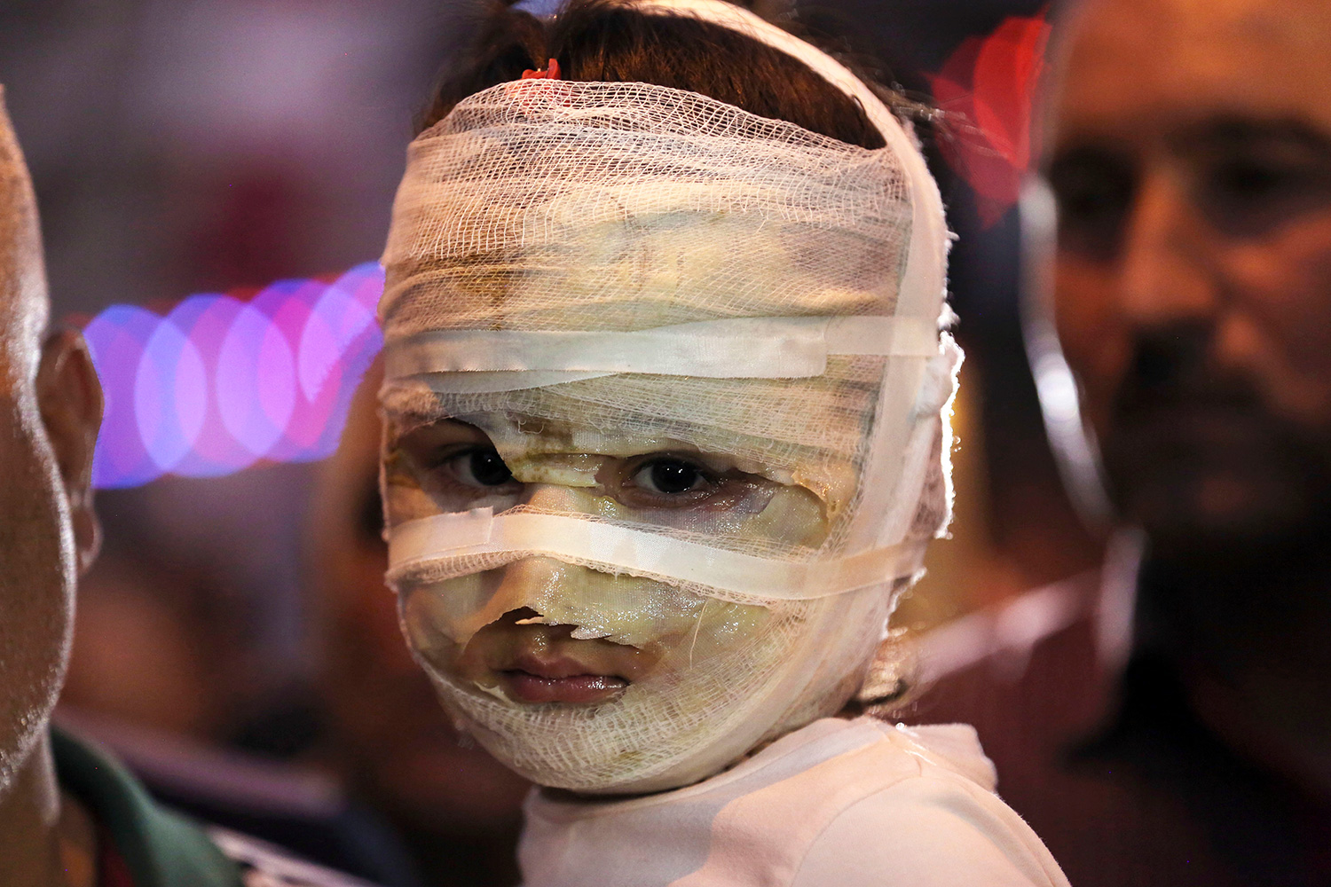 La niña cuya fotografía desgarradora capturó la agonía de Bagdad