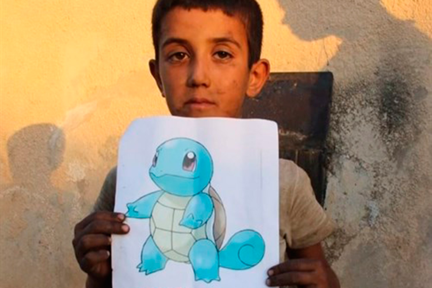 Lanzan la campaña #PokemonInSyria: niños sirios detrás de Pokémons para pedir auxilio
