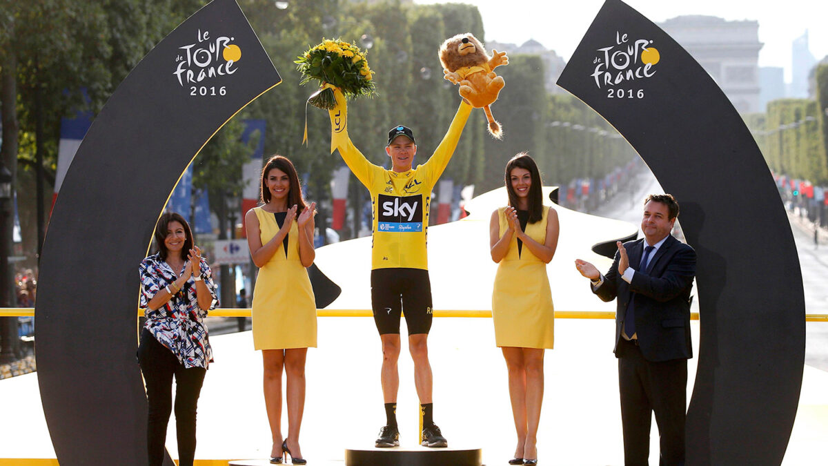 Chris Froome, triple vencedor del Tour de Francia