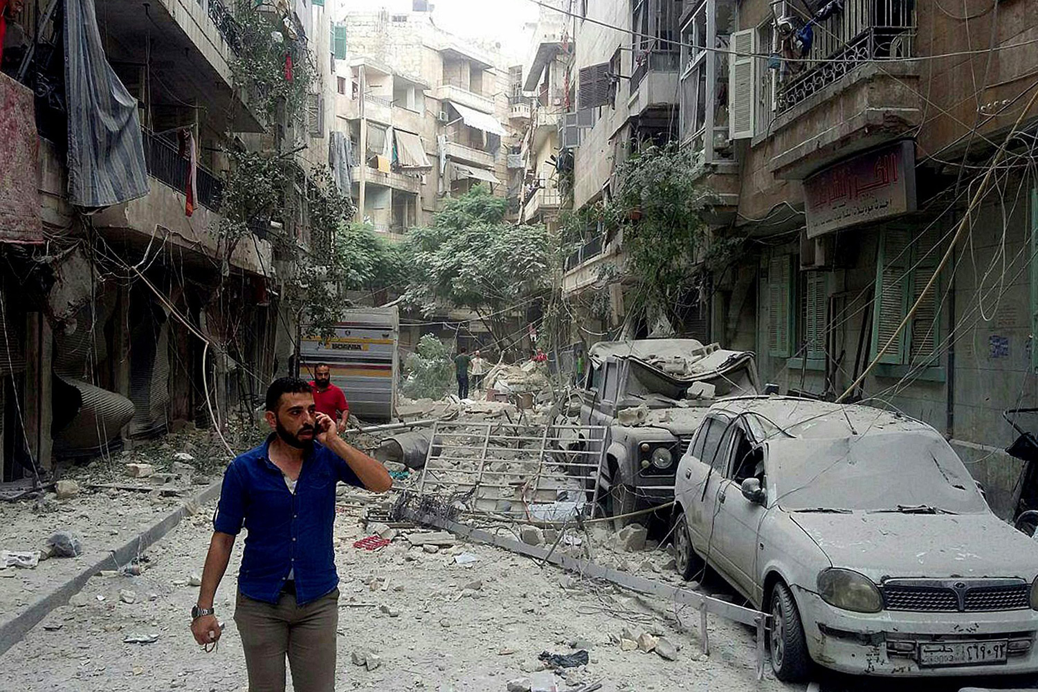 Mueren 23 personas en bombardeos sobre Alepo