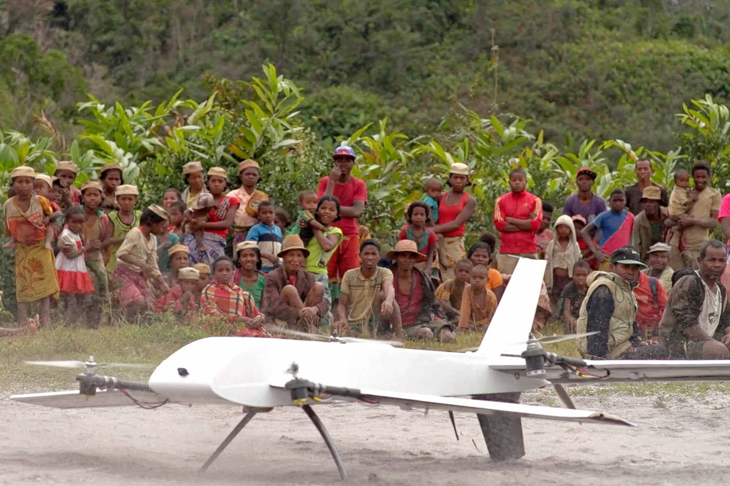Los drones que ayudan a salvar vidas en Madagascar