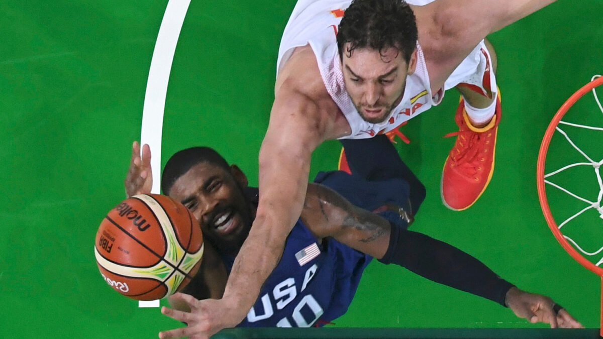 La selección española de baloncesto masculino cae ante Estados Unidos