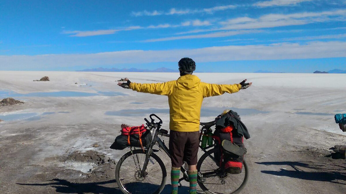 El español que recorre Latinoamérica pedaleando contra el cáncer