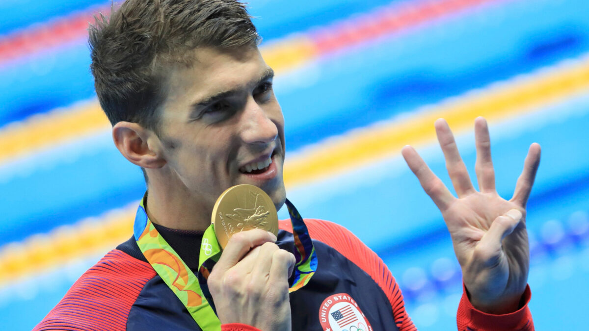 Michael Phelps logra su medalla olímpica número 26