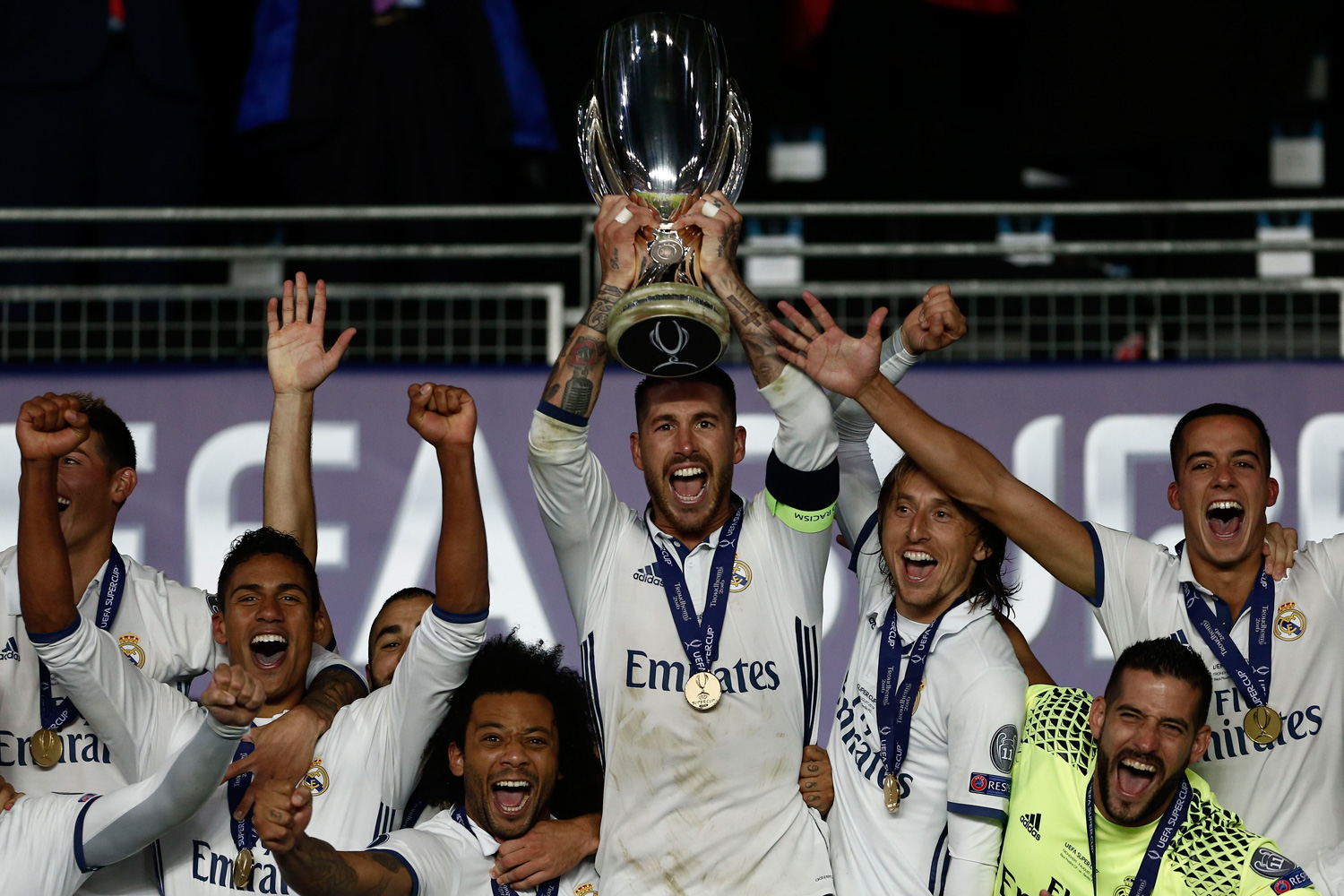 El Real Madrid se alza con su tercera Supercopa de Europa