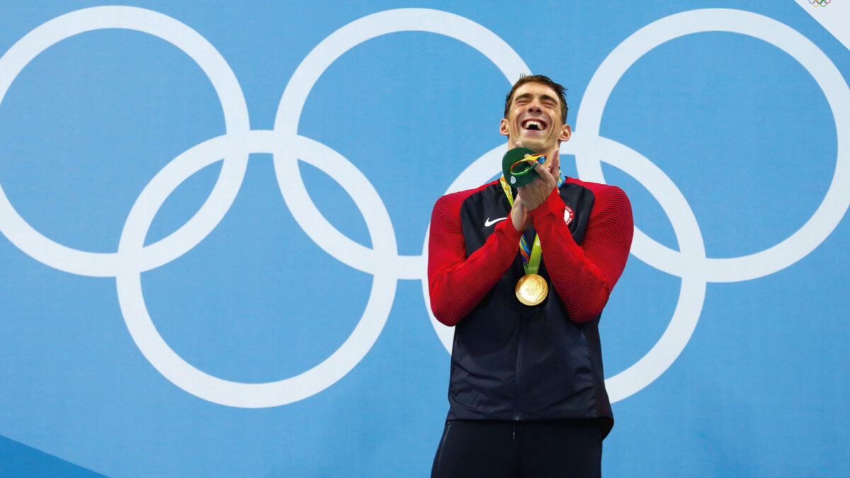 Michael Phelps es el deportista más laureado en la historia de los Juegos Olímpicos