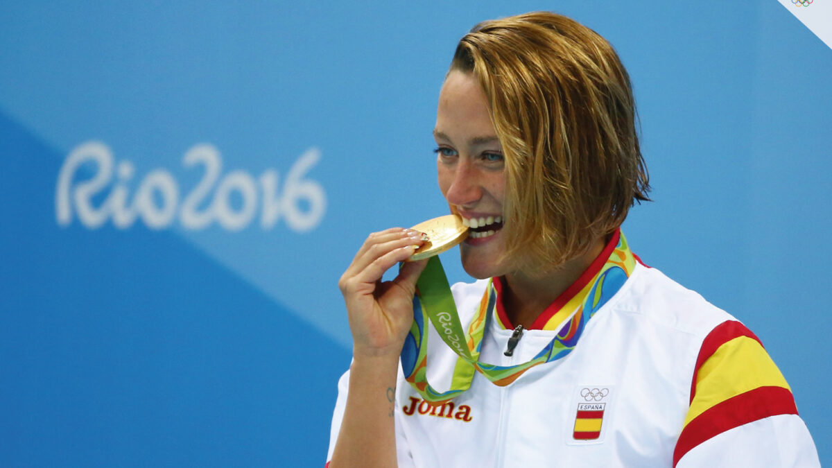 Mireia Belmonte toca el cielo olímpico