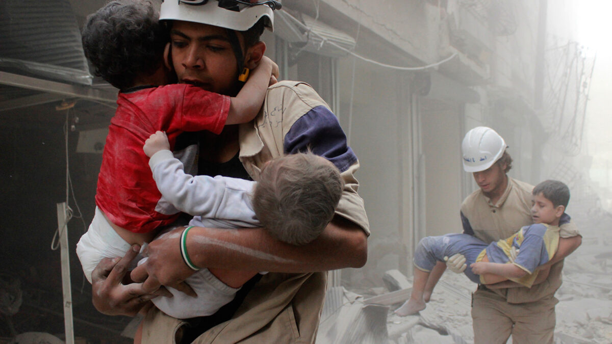 Cascos Blancos de Siria nominados al Nobel de la Paz