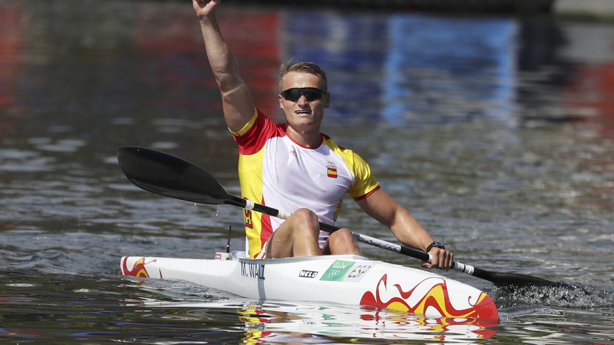 España logra la sexta medalla con el oro de Marcus Cooper en K1-1000