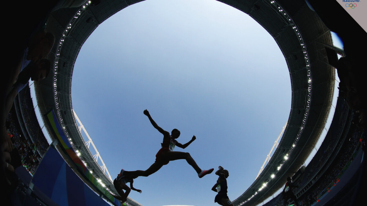 Volar hasta tocar el cielo olímpico