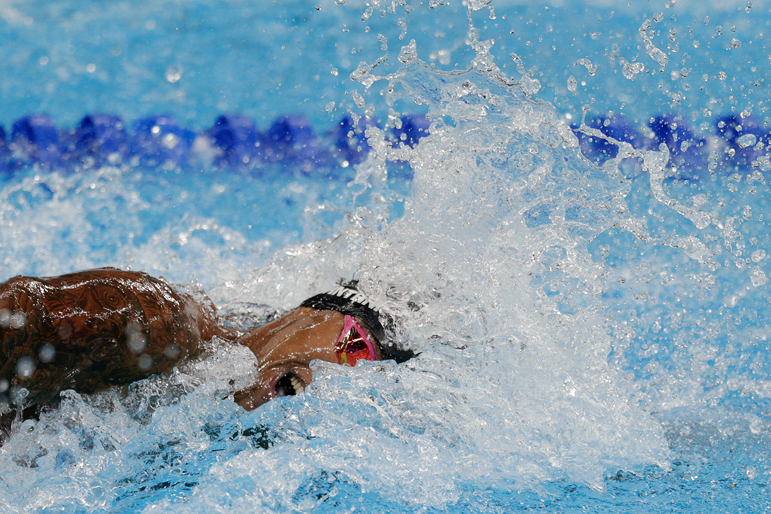 ¿Por qué este nadador olímpico siempre le hace la peineta a su padre antes de cada competición?
