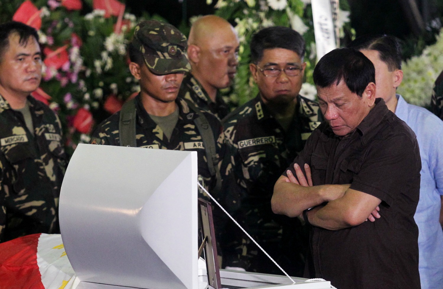 Políticos, jueces y militares, en el punto de mira del presidente filipino