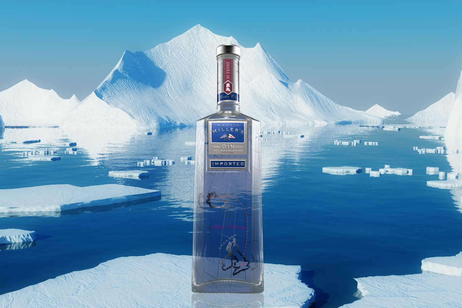 La ginebra Martin Miller emana de las aguas islandesas (Foto: Martin Miller)